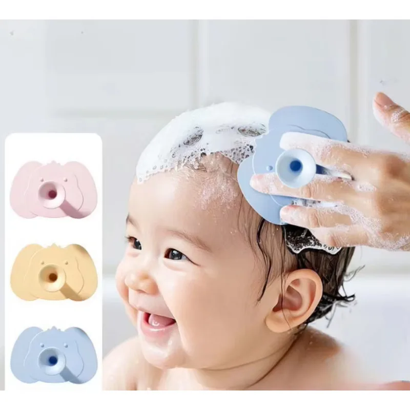 

Baby Silicone Shampoo Brush Hair Comb Baby Massage Bath Brush Baby Care Tools Grooming & Healthcare Kits