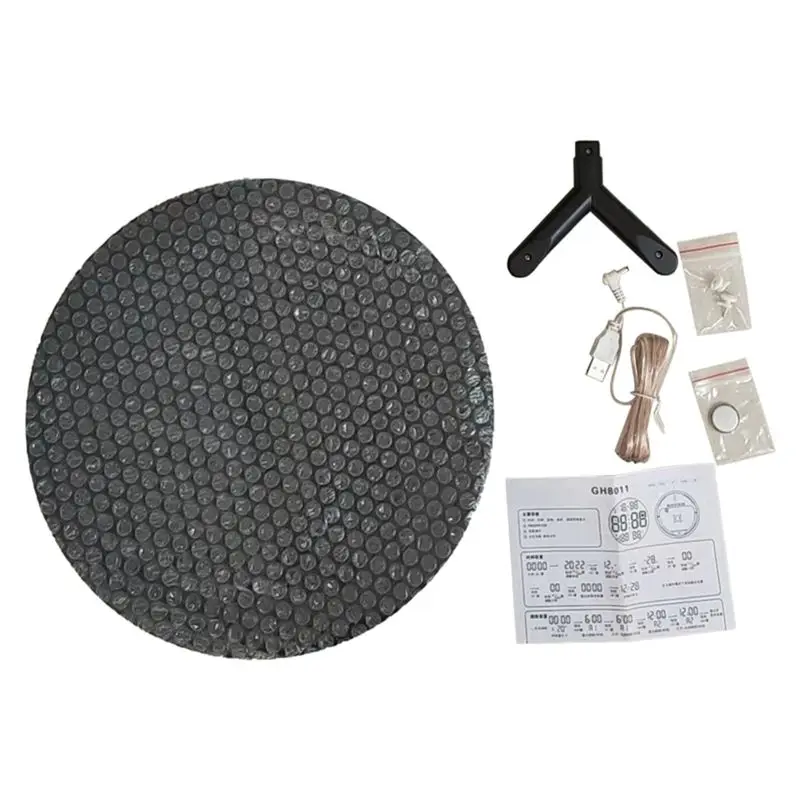 

Ambient Light 12 Inch Big Screen Multifunction Clock Simple Living Room Wall Clock Led Wall Clock