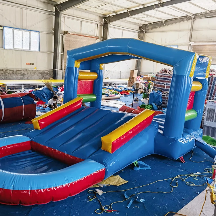 

New Design Factory Direct Sale Inflatable Slide Bouncy Castle with Slide for Kids