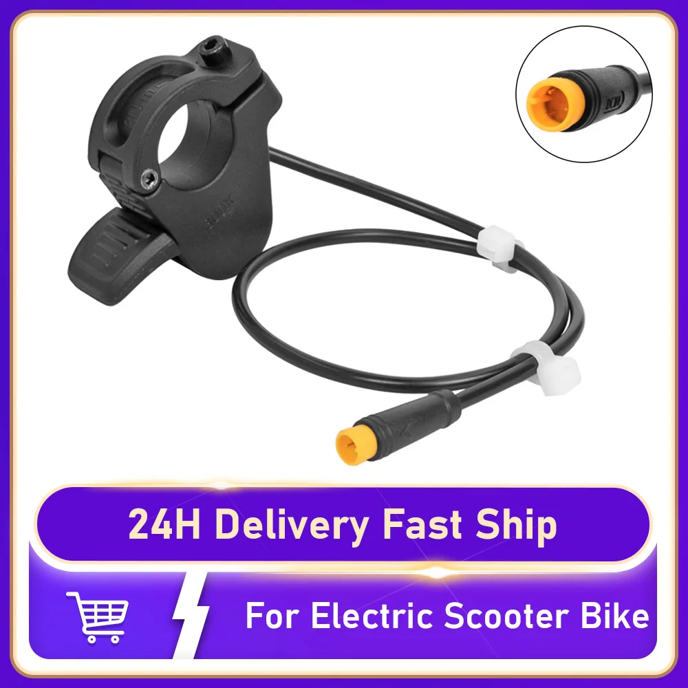 24V 36V 48V 60V 72V E-Bike Rechts/Links Geschwindigkeit regelung Gaspedal 300x Daumen Gas für Elektro fahrrad Upgrade Zubehör
