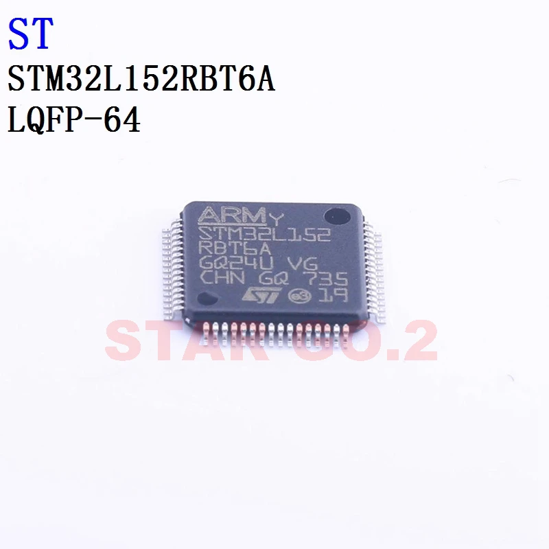 

5PCSx STM32L152RBT6A LQFP-64 ST Microcontroller