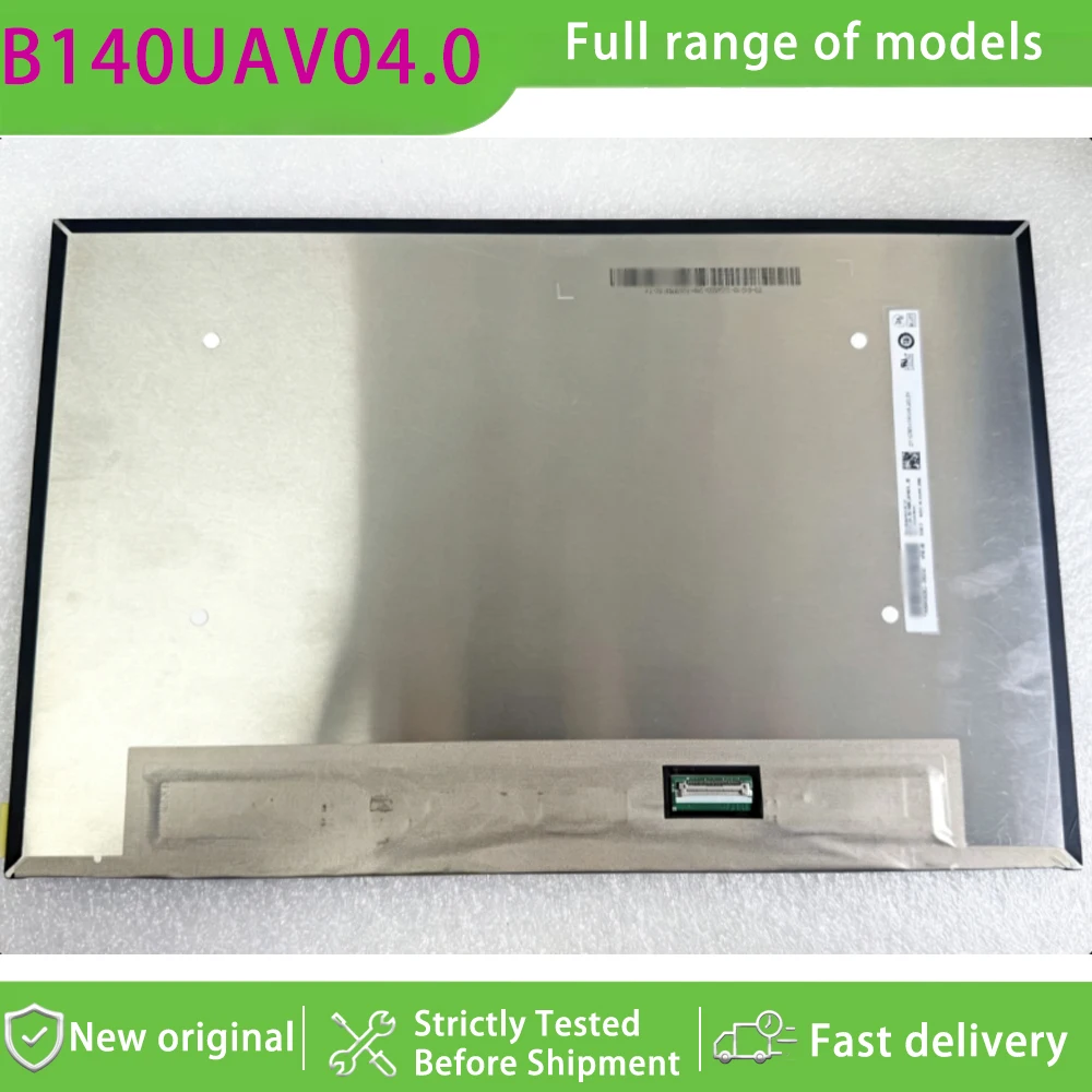 B140UAV04.0 14.0 Inch Wuxga 16 10 Aspect Ratio Ips Grade Lcd Display Panel Matte Non-touch  for Laptop Assembly Replacement