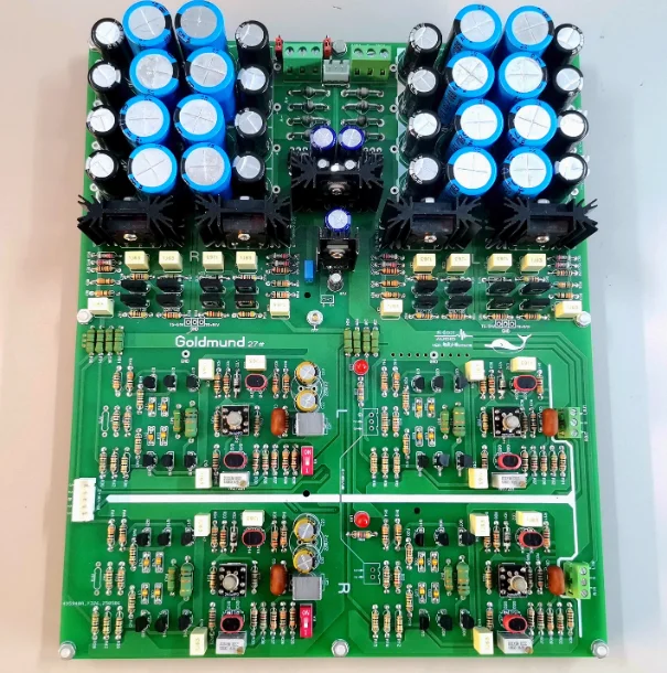 Reproduction of Goldmund-27 Hi Fi Classic Fever Fully Separate European Style DIY Front Stage Enlarger Board