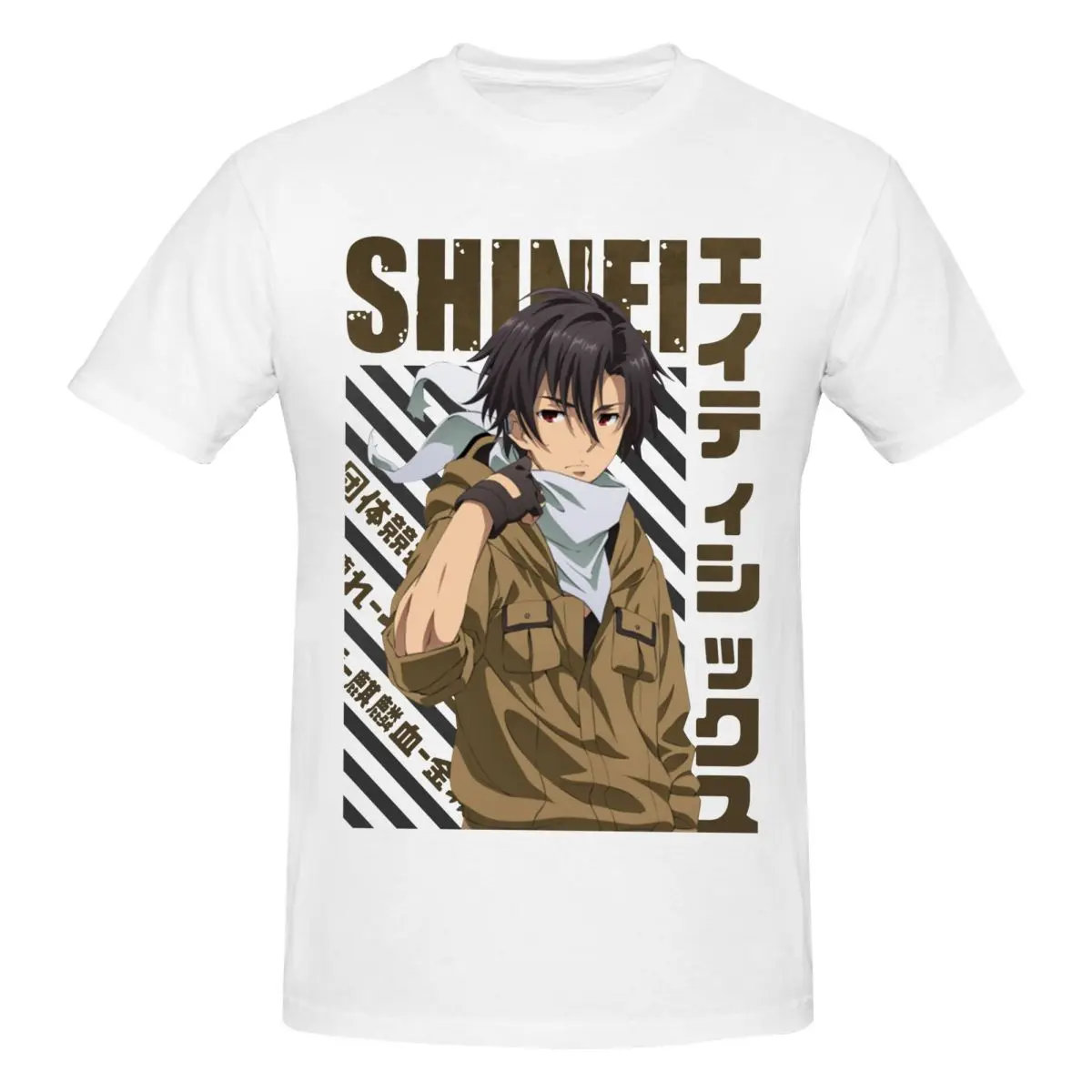 Eighty Six 86 Anime Shinei Nouzen T Shirts Graphic Y2K Gifts O-neck Men Women Tshirt Clothing