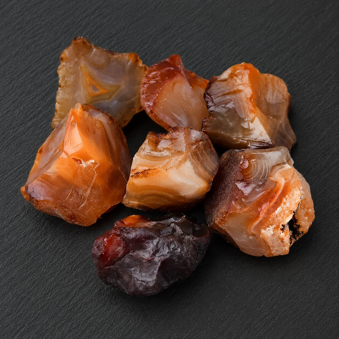Natural Red Agate Rough Raw Stone Crystal Mineral Specimen Irregular Rock for Home Decor Aquarium Jewelry Making