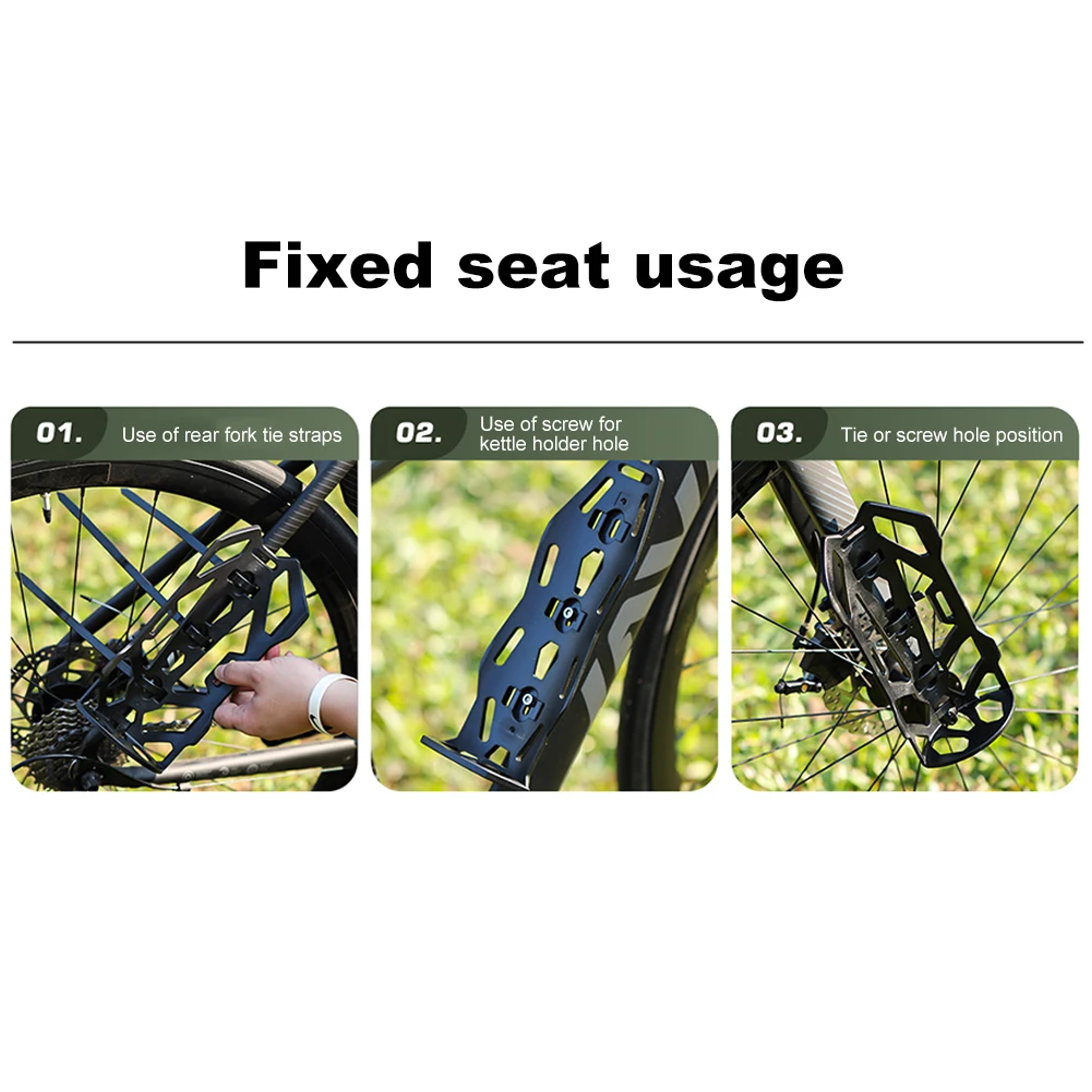 

5L Bike Fork Bag Lightweight Fork Bag Waterproof Front Fork Bike Bag Reflective Strap Large Capacity Cycling Accessories