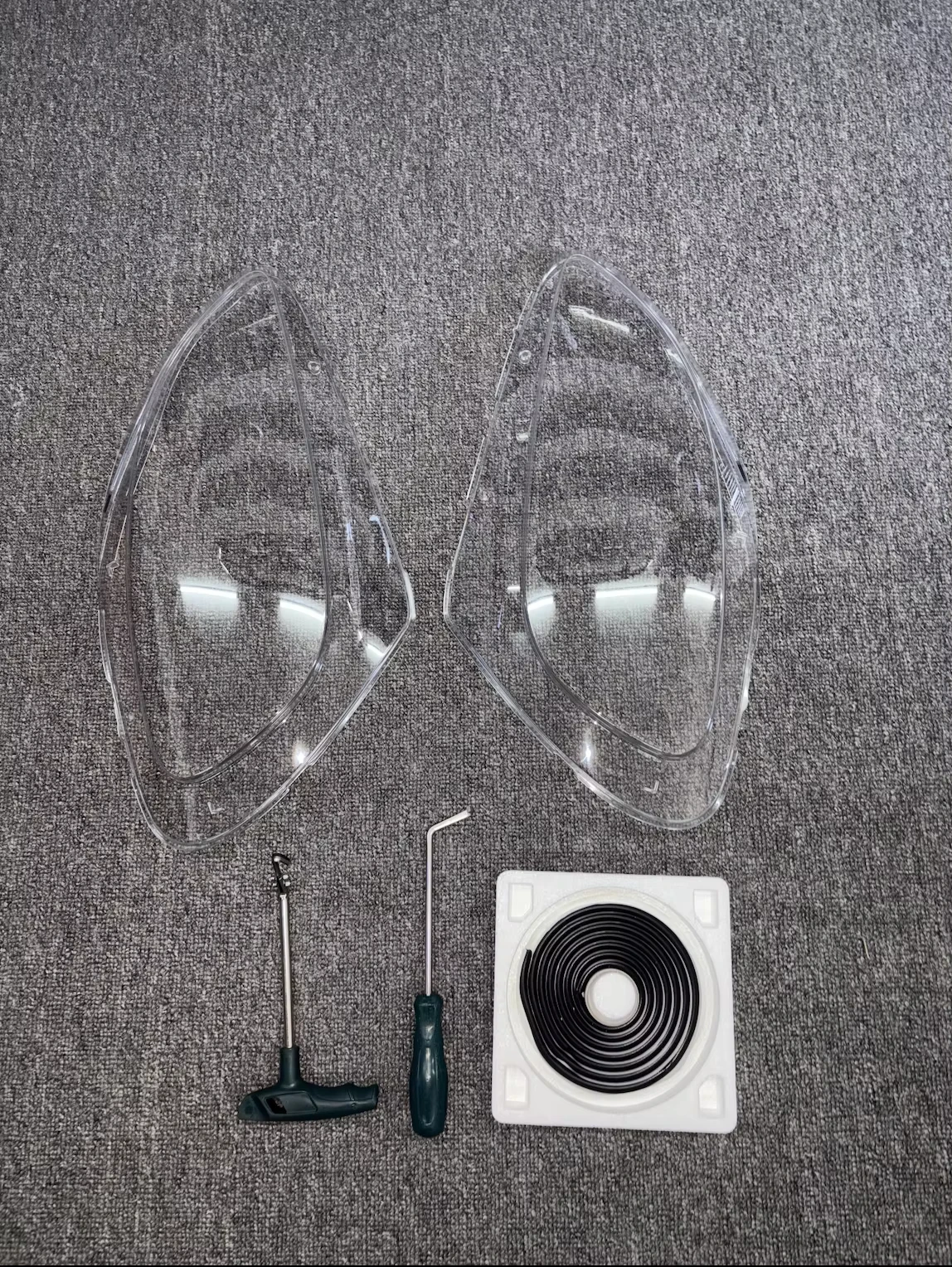 

For Ferrari 430 Headlight Lens F430 Headlamp Lens Cover LH+RH