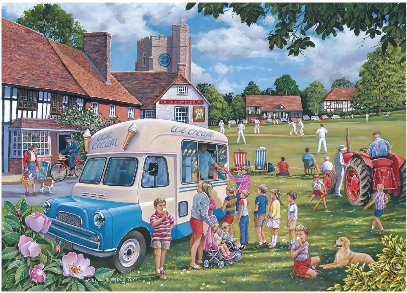 ﻿   Happy Farm 500/300/120 قطعة ألغاز الصور المقطوعة ألعاب النشاط العائلي المحدبة لغرفة النوم وغرفة المعيشة هدية الحفلات