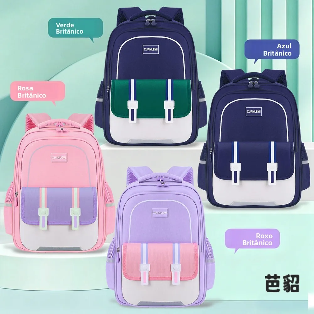 クラウド子供用バックパック-大容量-背骨保護-小学生用ブックバッグ-3年生から6年生用-ダブルショルダーバッグ