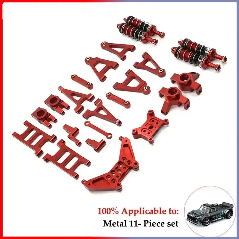 For MJX Hyper Go 1/14 RC 14301 14302 14301 Car Metal Seering Assembly Steering BLOCK Rear Hubs Etc. Upgrades Parts Accessories