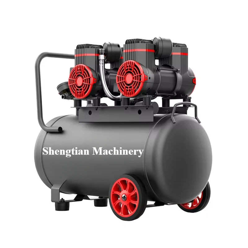 مضخة هواء متنقلة منزلية 220 فولت لتزيين البخار النجارة مضخة هواء متنقلة محمولة