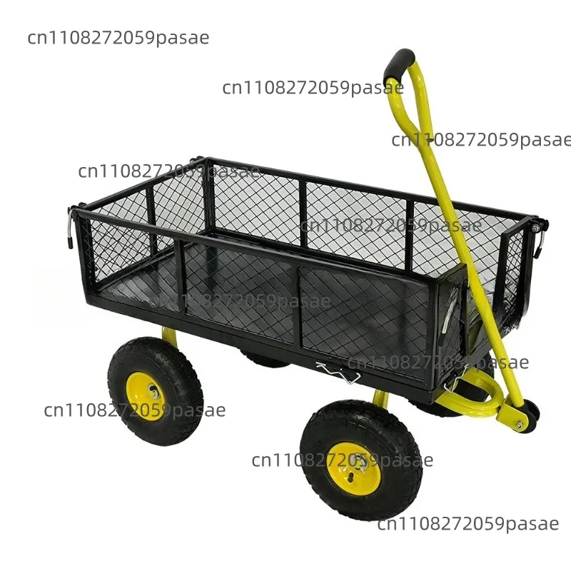 

Trailer Folding Trolley Truck Network Truck Traction Flatbed Car Garden Tool Cart