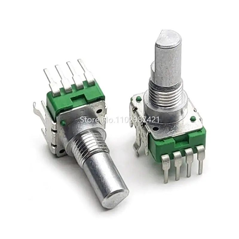 1 Piece GT10 Volume Effector 0B2.5K Potentiometer 4Pin Vertical 360 Degrees Rotation 0B20K 2.5K 20K D Axis Length 15MM