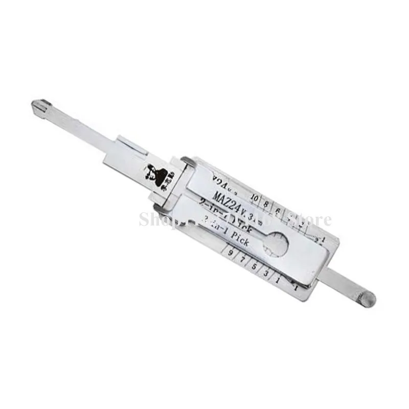 Lishi 2-in-1 MAZ24 V.3 MAZ24ig V.2 لـ Mazd/a لـ Souest لـ Haima لمسبار FOR/D 1996-1999 & Ranger 2002-2012 أدوات الأقفال
