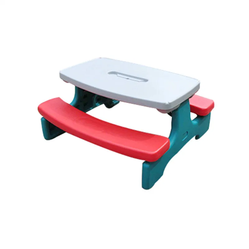 

Children's Park Tent Folding Picnic Table Plastic Outdoor Portable Mobile Writing Painting Sketching Table