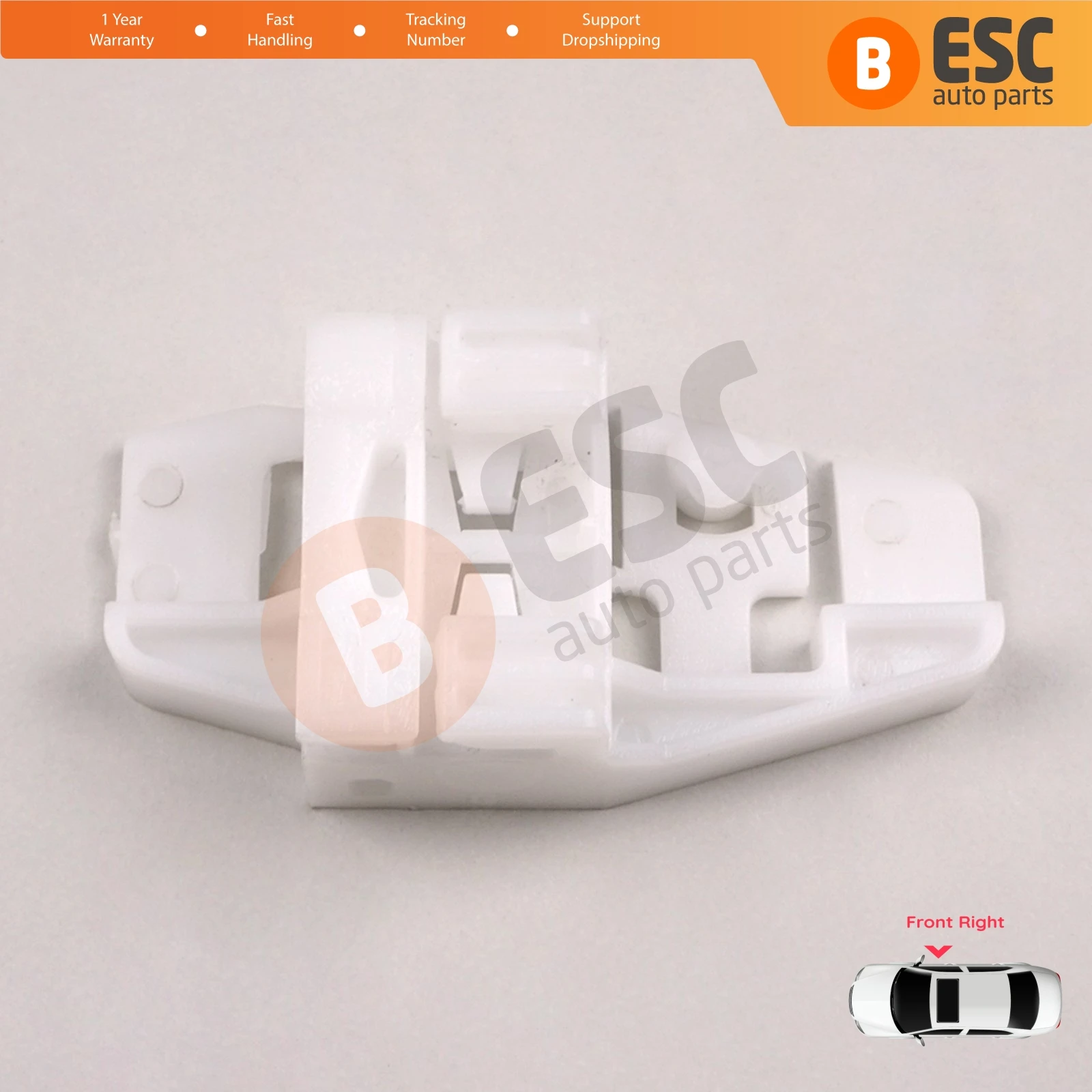 

ESC Auto EWR152 Window Regulator Clip, Front Right for Citroen C3 XSARA Renault Fast Shipment Free Shipment Ship From Turkey