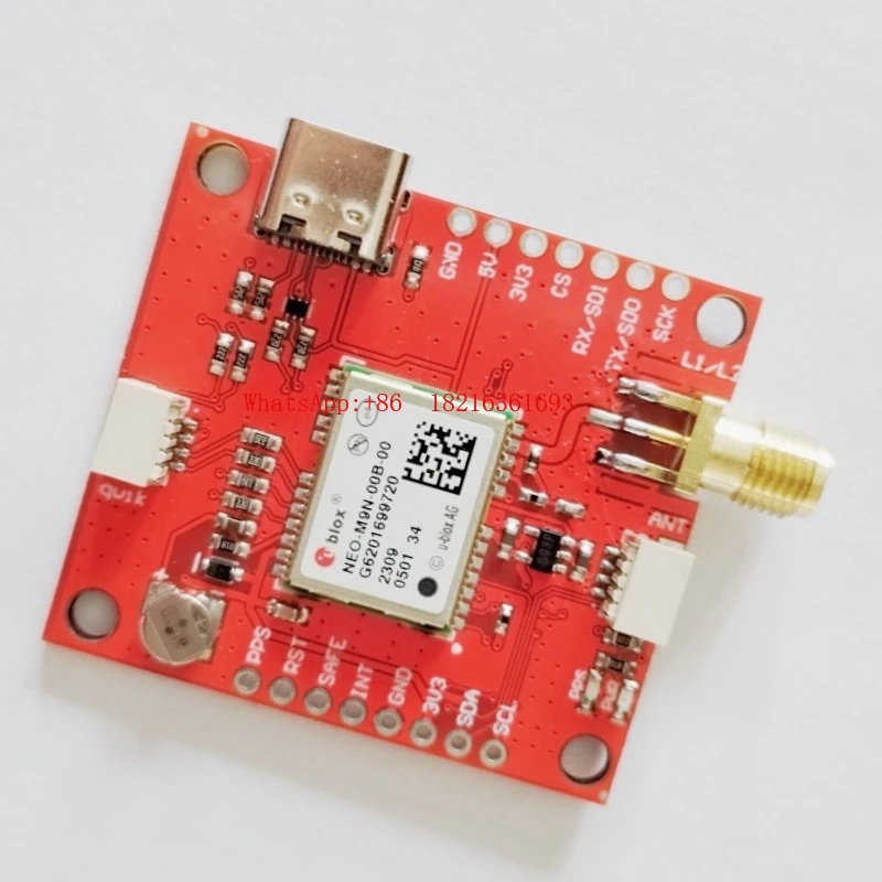 

Аксессуары для электронных устройств Печатная плата GPS-17285 GPS Breakout - NEO-M9N, SMA (Qwiic)