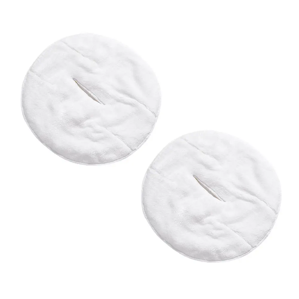 Mascarilla Facial de lana Coral para terapia de compresión fría y caliente, toalla para el cuidado Facial, herramienta de belleza para la piel, blanqueamiento hidratante, 2 uds.