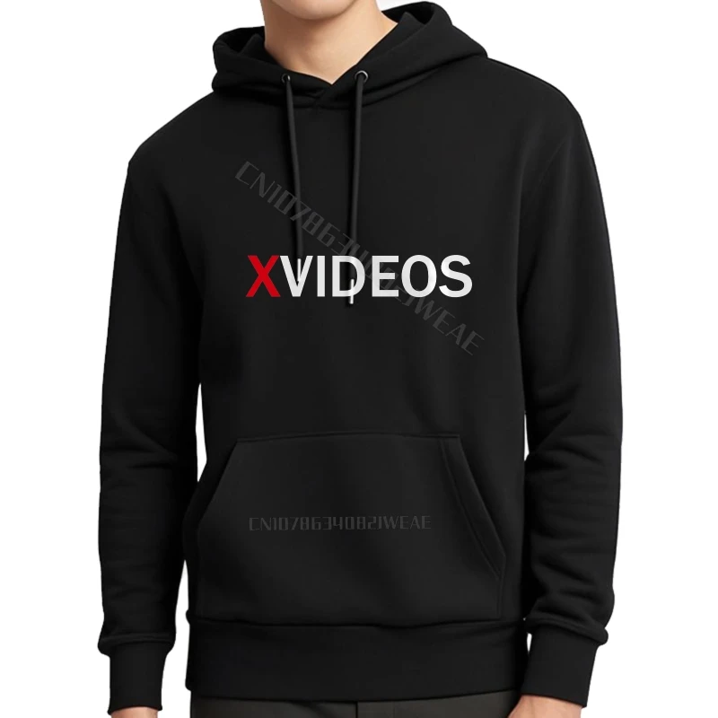 سويت شيرت مريح ملابس الشارع الشهير Xvideos طباعة شعار على الظهر بلوفر ربيعي بلوفرات وصل حديثًا