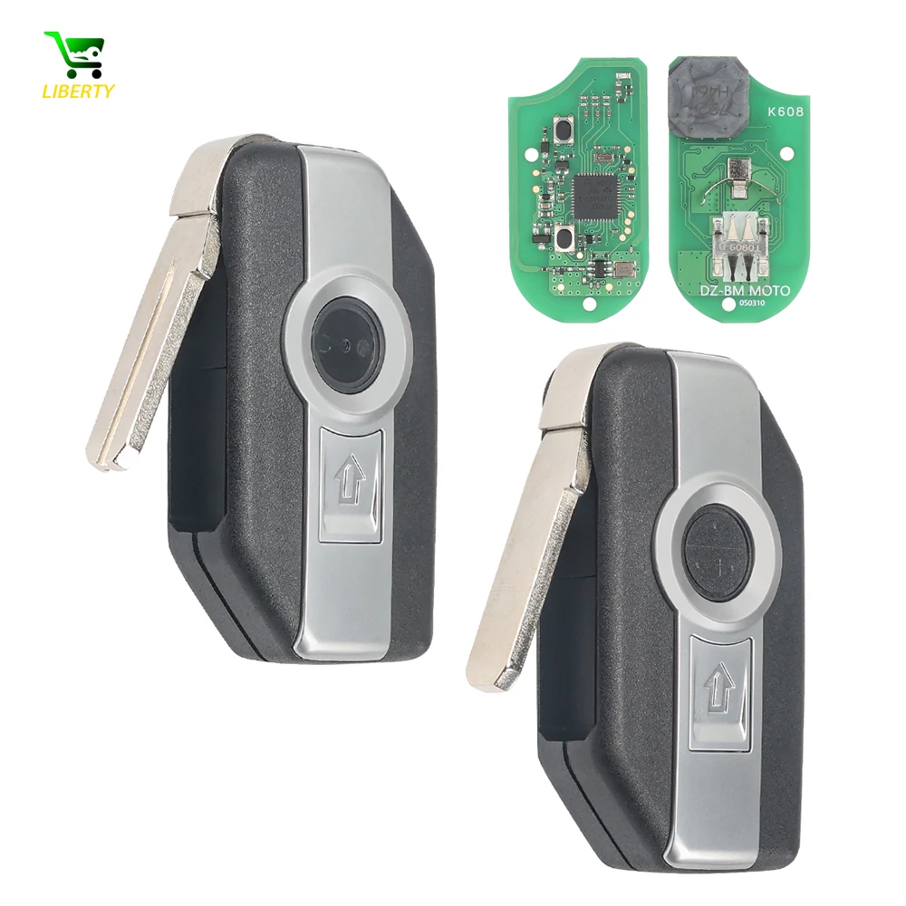 Motorcycle Smart Key 8A Chip 433.92MHZ 434.42MHZ 315MHZ for Bmw Motorbike R1200R R1250GS K1600GT F750GS F850GS Adventure C400GT