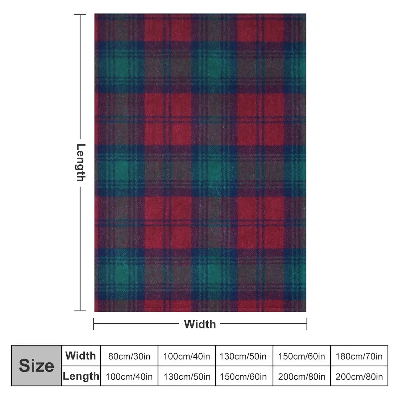 Lindsay Tartan Throw Blanket Beach Furry Softest Blankets