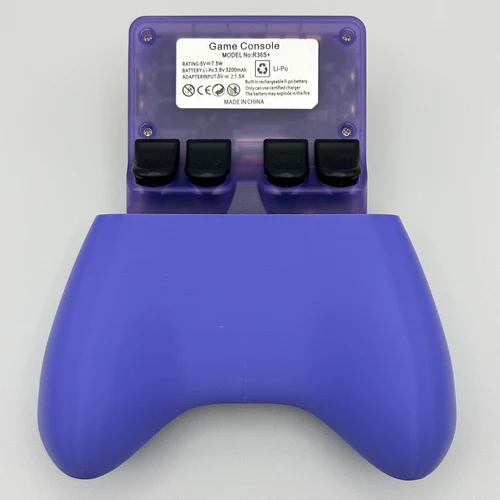 Imagen 2 del producto Accesorios impresos en 3D para mango de agarre R36S, controlador DIY, agarre 3D R36S, cómodo agarre de consola r36 s