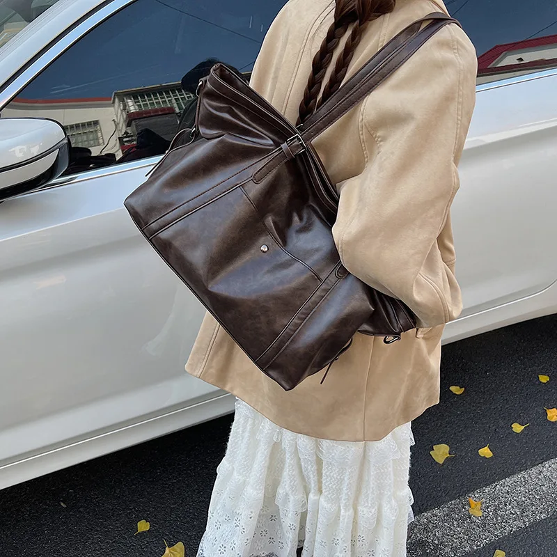 ميلارد حقيبة نسائية 2026 تريند خمر فاخر مصمم لينة بولي Leather حقيبة يد جلدية Bolsas Femininas شيك سعة كبيرة تخفيف الأفاق