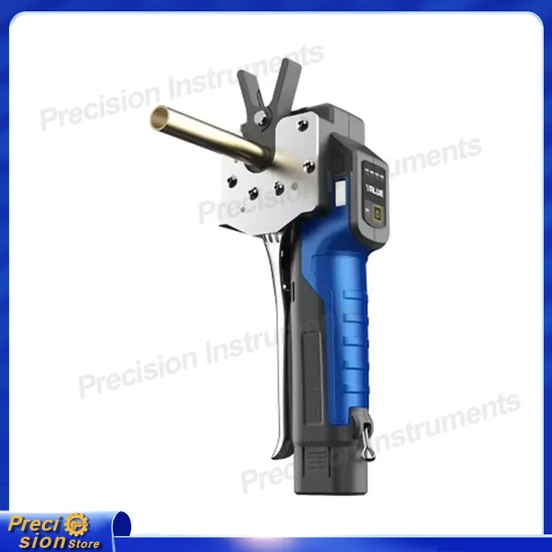 For Tube Expander Flaring Tool Copper Pipe Bender Li-ion Battery Cordless HVAC Plumbing Auto Repair Kit VEF-1