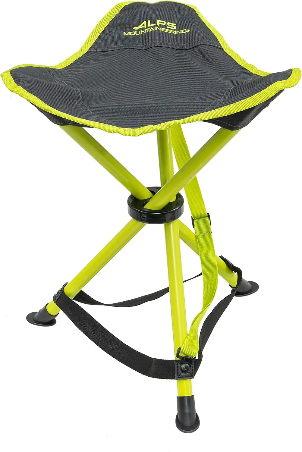 

Tri-Leg Stool Lightweight 2 lbs for Camping Hiking with Steel Frame and Carry Strap