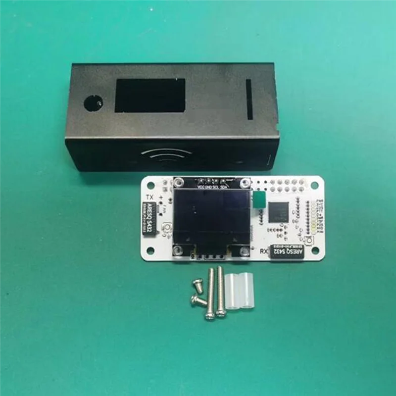 AA84 Duplex MMDVM Hotspot Board UHF VHF + OLED + Case Parts Kit Support P25 DMR YSF For Raspberry Pi Zero W 0W 2W 3B 4B