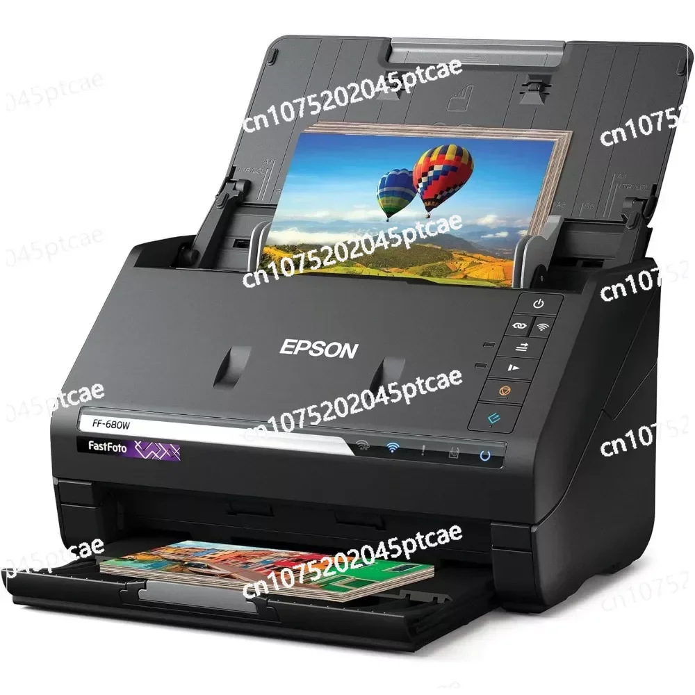 FF-680W Wireless High-Speed Photo and Document Scanning System, Black