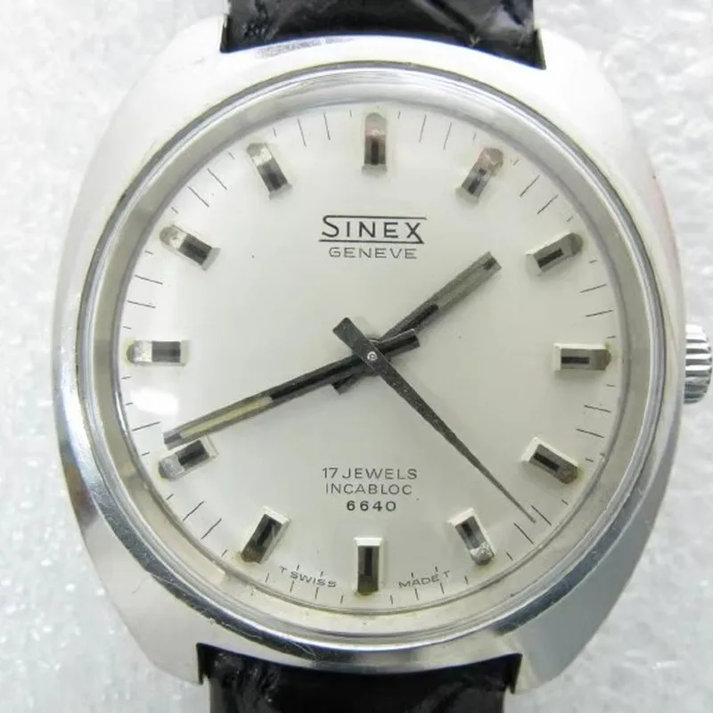Винтажные часы Sinex Abalone Shell suisse (треугольная секундная стрелка) AS 1950