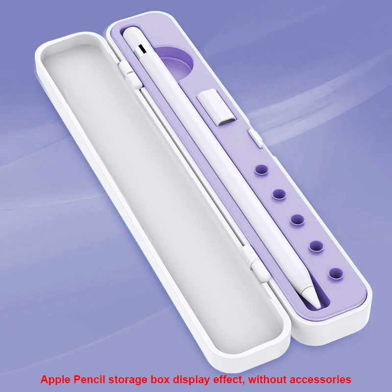 Universal Protective Storage Case for Apple Pencil 1/2 Generation Durable Anti-Loss Tablet Accessory Compatible with iPad