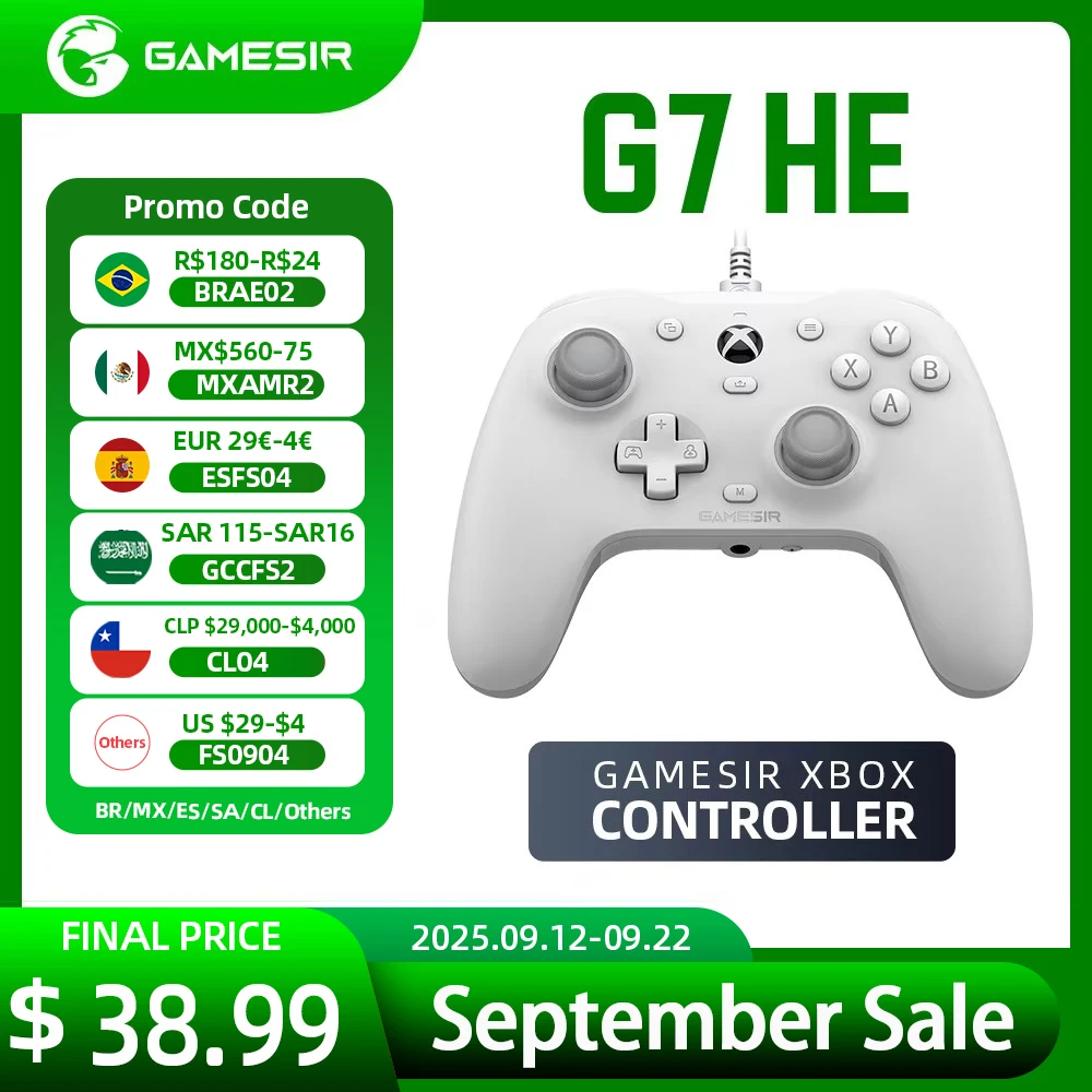 GameSir G7 HE Wired Xbox Controller: Recensione e Valutazione per Gamers Seri