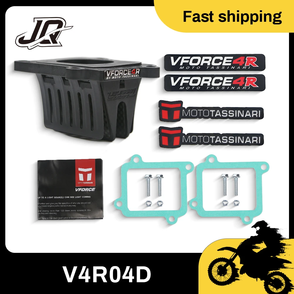 V4R04 4R AG602A V Force 4 For Yamaha YZ 125 05-2021 YZ125 2005-2020 Motorcycle Reed Valve System V-Force