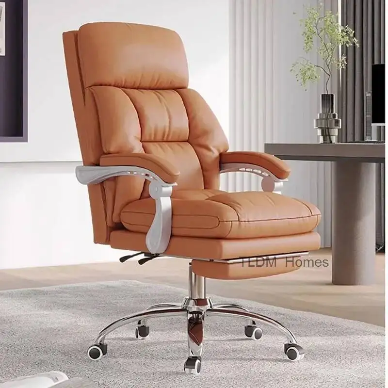 Gaming Swivel Fauteuil Comfortable Recliner Office Room Chair Chair Armrest Ergonomic Support Living De Bureau Home Furniture