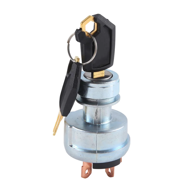 

A10E-Ignition Switch 4 Wire With 2 Keys 9G-7641 9G7641 For Caterpillar CAT Excavator 229 306 320 330 322 375 Excavator Parts