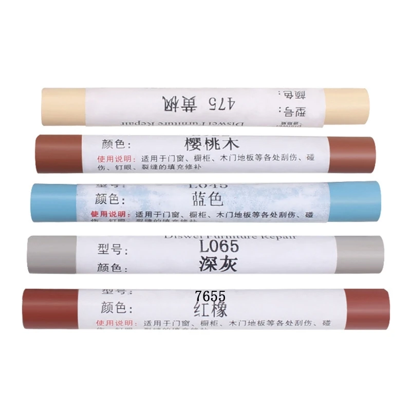 LXAF Furniture Repair Wood Repair Markers for Touch Up Repair Pen-Markers for Stains Scratches Wood Floors Tables Bedposts