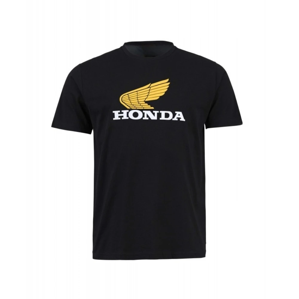 

Honda Men's and Women's T-shirt Summer Cotton Short-sleeved Shirt Spring and Autumn Vintage Honda Motorcycle Off-road Casual Top