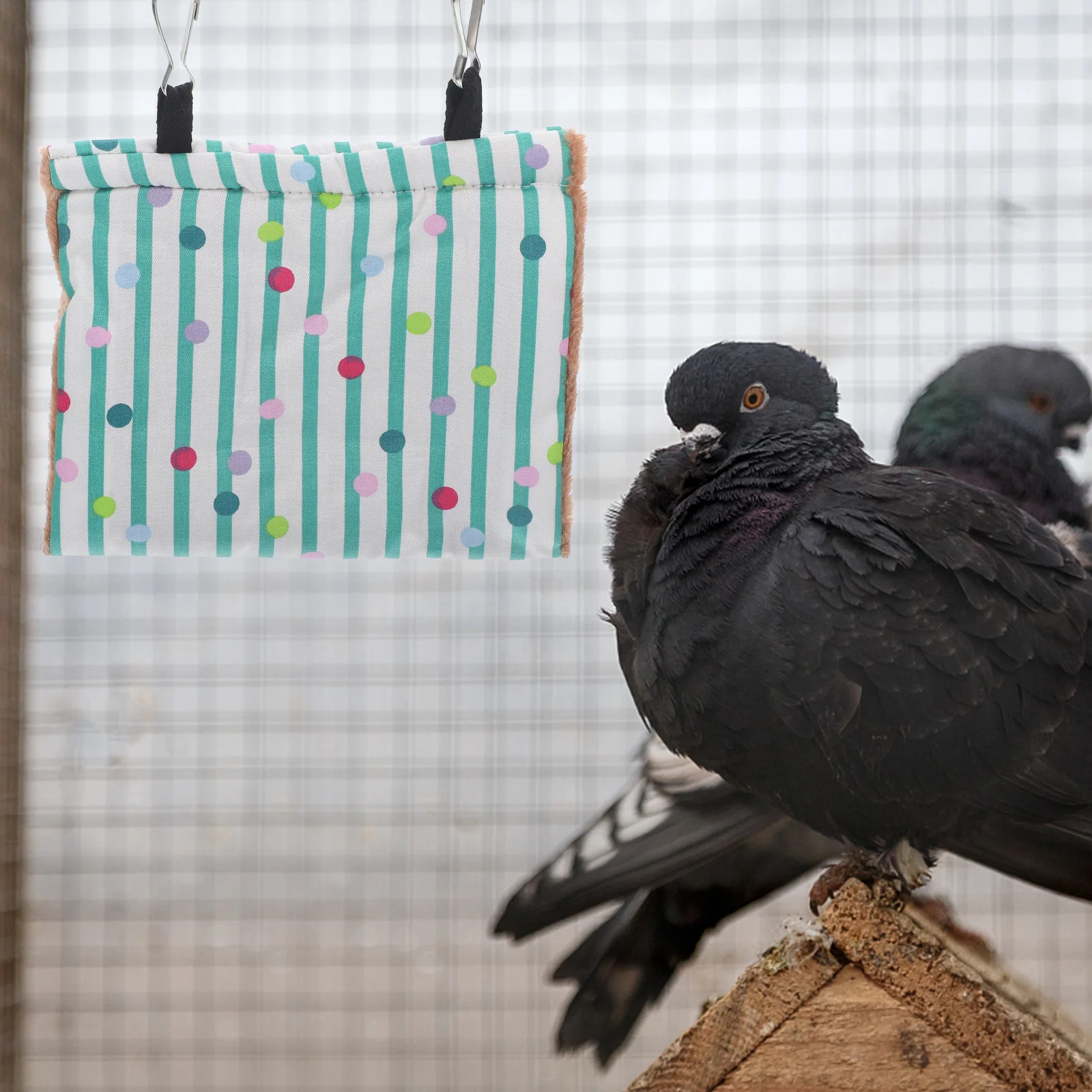 

Winter Warm Nest Parrot Hammock Hanging Cage Bed Small Bird House Small Pet Hammock Parakeet Bed Parakeet Nest