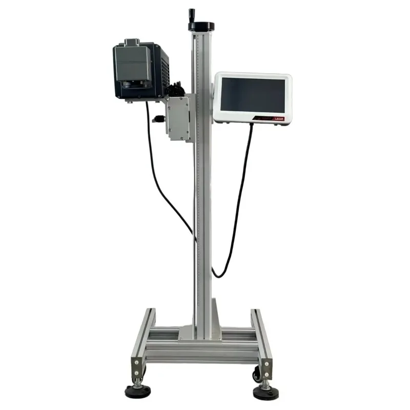 

40W CO2 laser printer for production line valid period and batch number printers