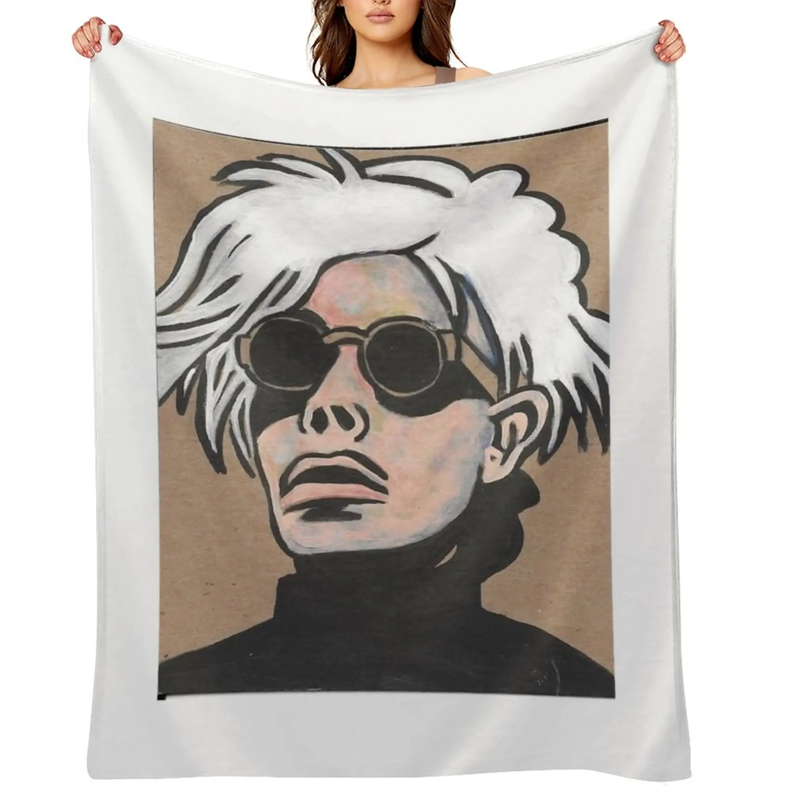 

Andy Warhol Throw Blanket Tourist Soft Beds Blankets For Bed Flannels Blankets