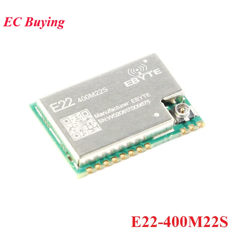 SX1268 PA 433MHz 470MHz LoRa Wireless Module E22-400M22S E22-400M30S RF Long Range Distance Data Transceiver Replace SX1278