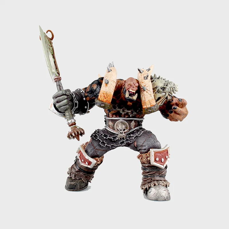 

World of Warcraft Orgrim Doomhammer PVC Action Figure Model Toys Desk Decoration 26cm Birthday Present for Child