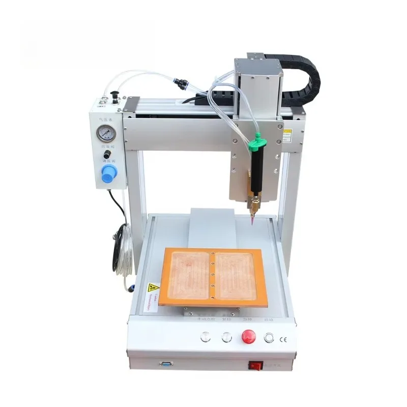 High-precision Three-axis Fully Automatic Desktop CNC Needle-type Polyurethane Silicone AB Hot Melt Adhesive Dispensing Machine
