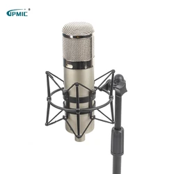 Metal Mic Shock Mount for U47 Diameter Microphone small pop Filter Mic Holder Clip connector adapter stand