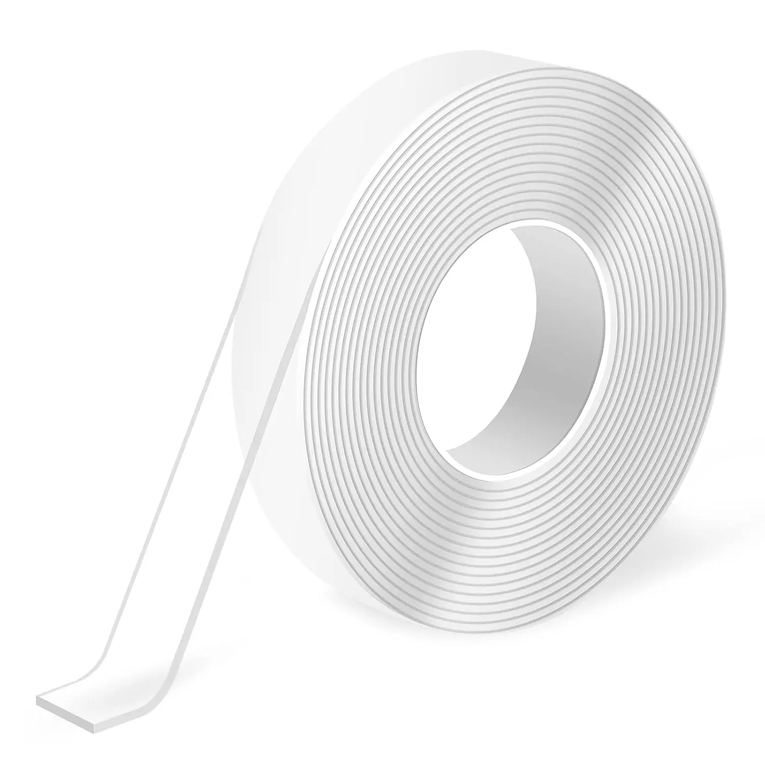 Doppelseitiges Klebeband, robust, extra großes doppelseitiges Nano-Klebeband, transparentes Montageband zum Aufhängen von Bildern, R