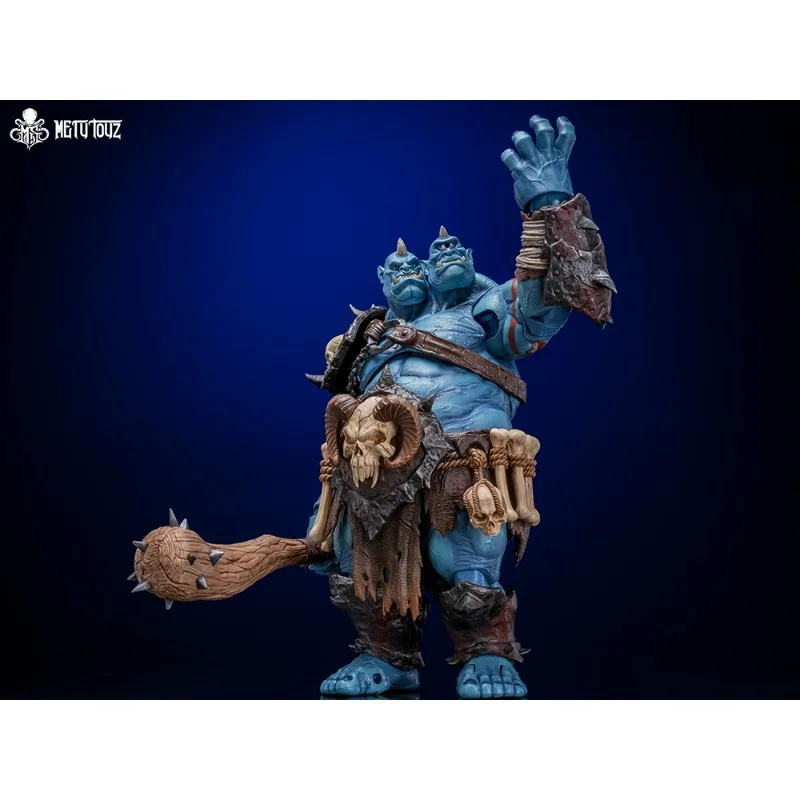 De gloednieuwe MetyToys Originele Limited Edition Skull RollerOgrus Ogre Warrior Mobiele Orc Model Speelgoed Beeldje GiftCollect Ornamenten