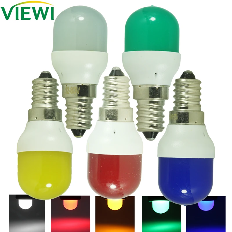 

Ампульная светодиодная лампа E14 от 12 В до 80 В, 86 В до 265 В, мини 2 Вт T26, красочный декоративный рождественский ночник, 12 В, 110 В, 220 В, лампа-свеча