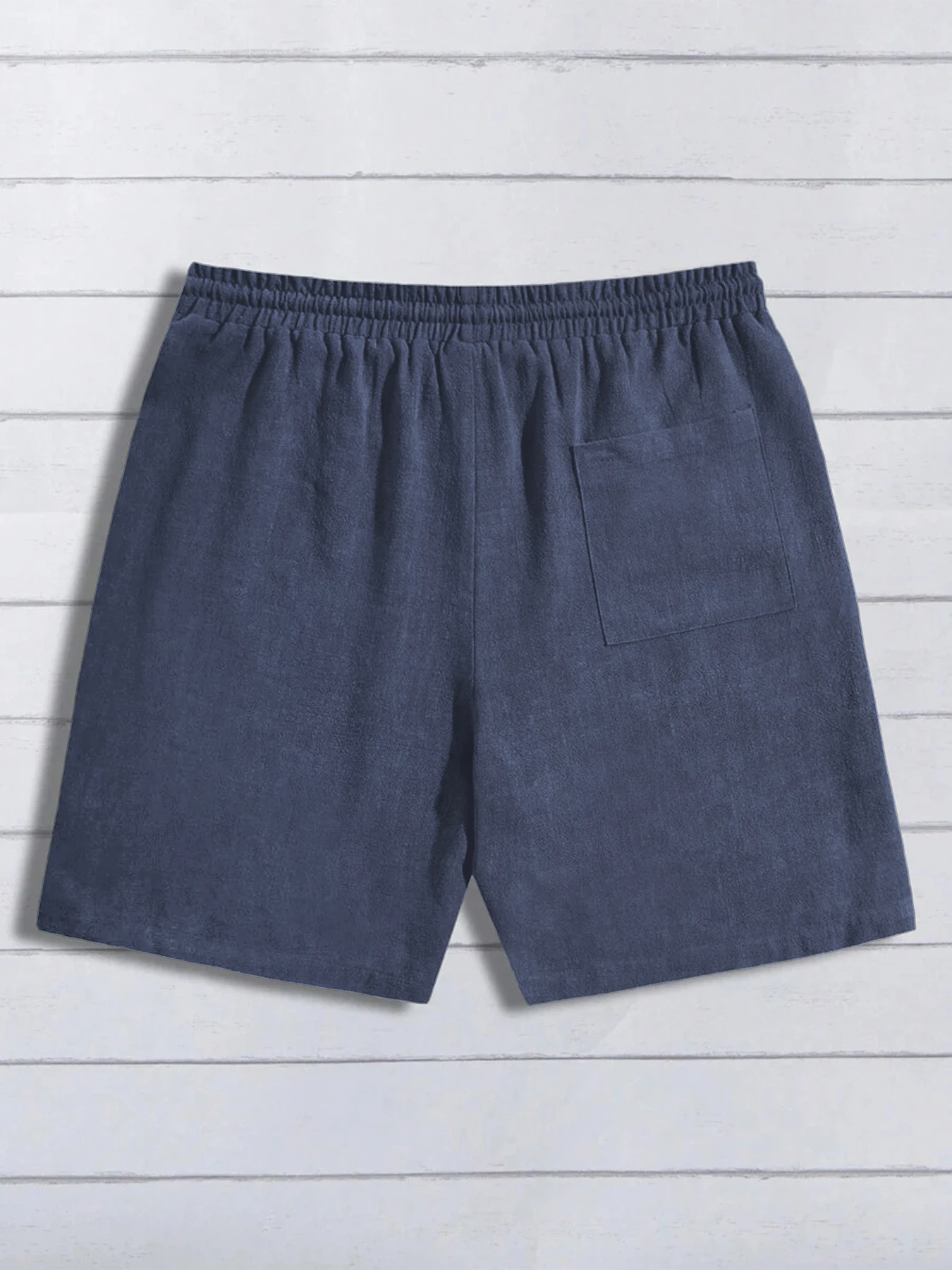 Summer Thin Linen Shorts for Men, Loose and Casual, Five-Inch Pants, Cotton and Linen, Breathable, Suitable for Beach and Sports